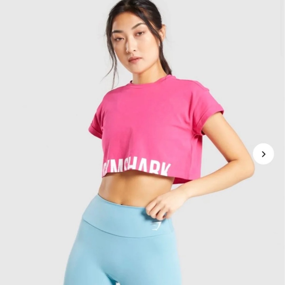 Gymshark Fraction Crop Top